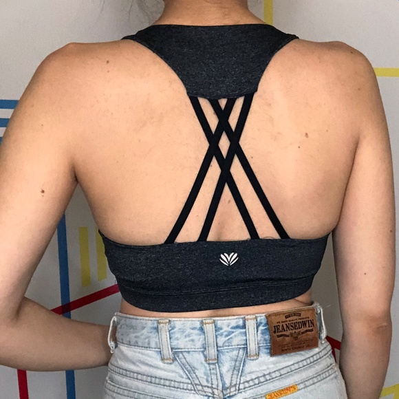 Forever 21 Grey Sports Bra - Picture 2 of 2